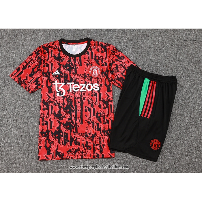 Tracksuit
 Manchester United 2023-2024 Short Sleeve
 Red
 - Shorts
